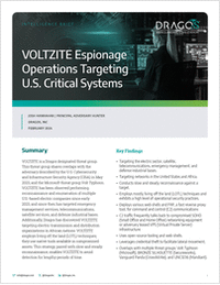 VOLTZITE Espionage Operations Targeting U.S. Critical Systems