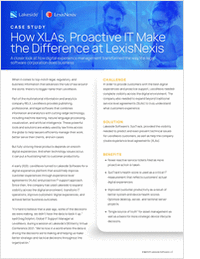 How XLAs, Proactive IT Make the Difference at LexisNexis