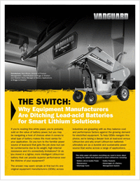 The Switch: Why Equipment Manufacturers Are Ditching Lead Acid Batteries for Smart Lithium Solutions