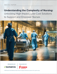 Understanding the Complexity of Nursing: Unlocking High-Impact, Low-Cost Solutions to Support and Empower Nurses