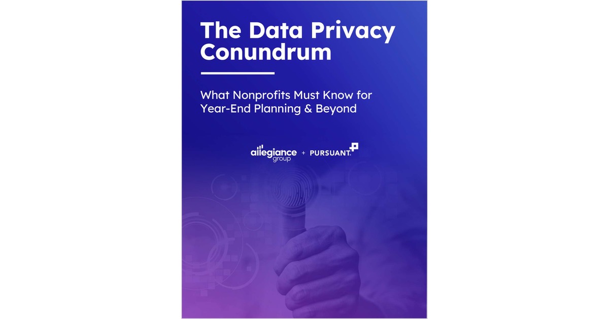 The Data Privacy Conundrum