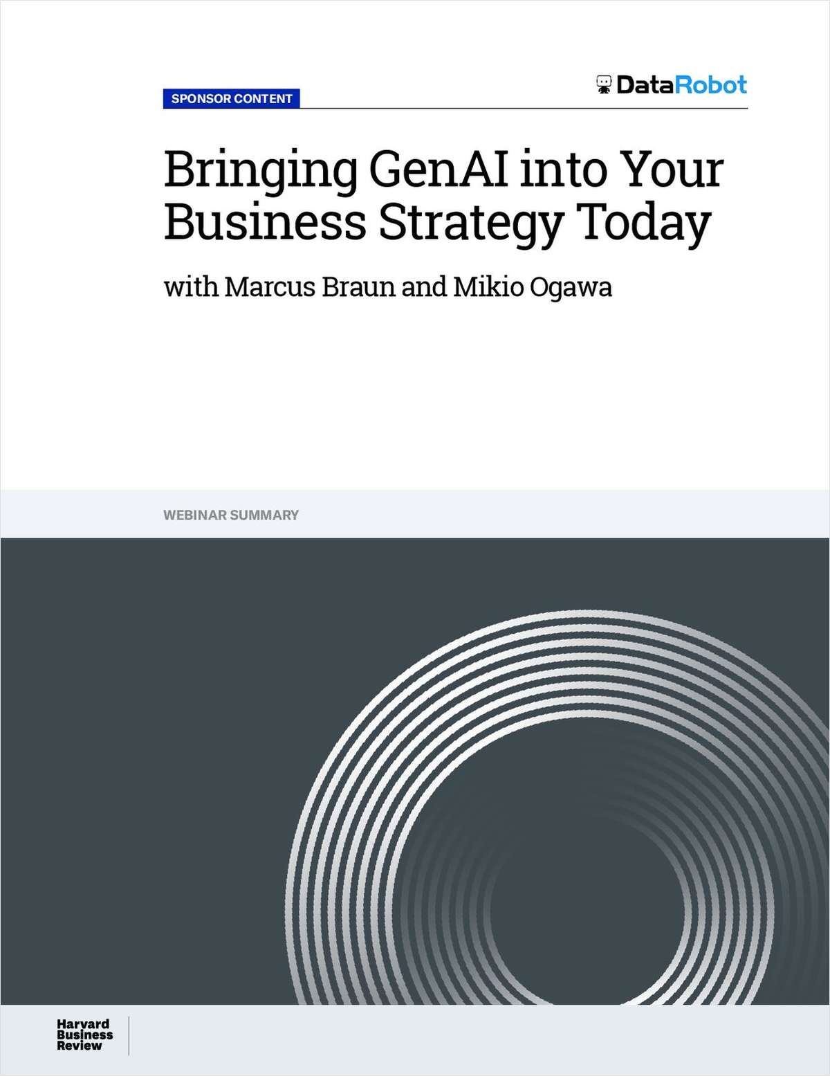 Bringing GenAI Into Your Business Strategy Today - PDF
