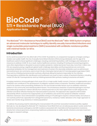 BioCode STI + Resistance Panel (RUO) Application Note