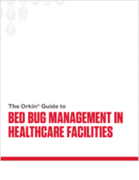 Bed Bug Management in Healthcare Facilities