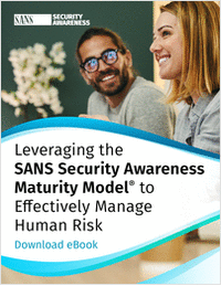 SANS Security Awareness Maturity Model�️