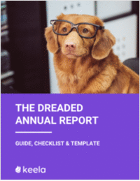 Annual Report Template and Checklist