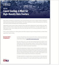 Liquid Cooling: A Must for High-Density Data Centers Liquid Cooling: A Must for High-Density Data Centers