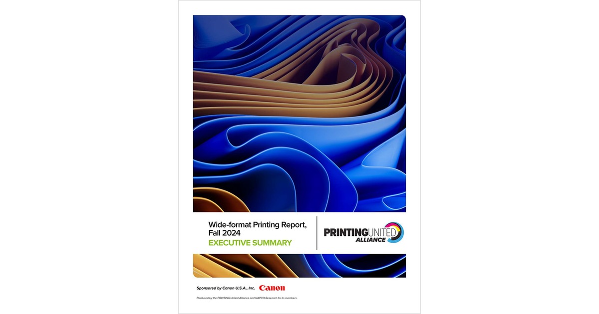 PRINTING United Alliance Wide-Format Printing Report, Fall 2024