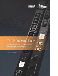 The iPDU Handbook: A Definitive Guide to Intelligent Rack Power Distribution The iPDU Handbook: A Definitive Guide to Intelligent Rack Power Distribution