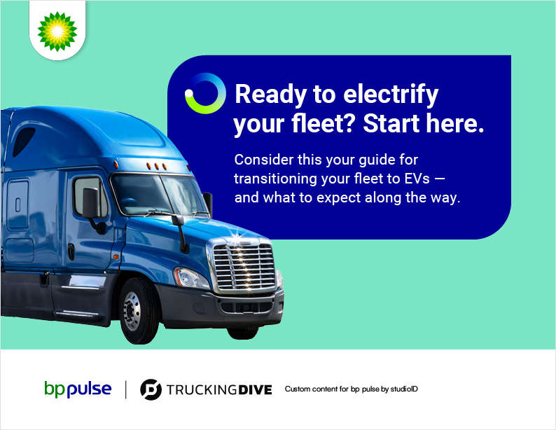 Ready to electrify your fleet? Start here