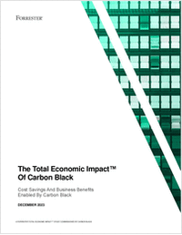 Forrester - Total Economic Impact of Carbon Black