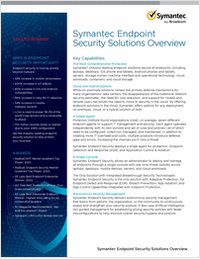 Symantec Endpoint Security Solutions Overview