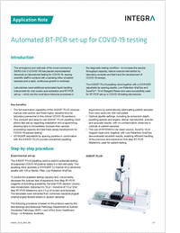 Automated RT-PCR Setup for COVID-19 Testing