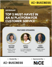 Top 5 Must-Haves in an AI Platform for Customer Service