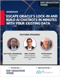 Escape Oracle's Lock-In and Build AI Chatbots in Minutes With Your Existing Data