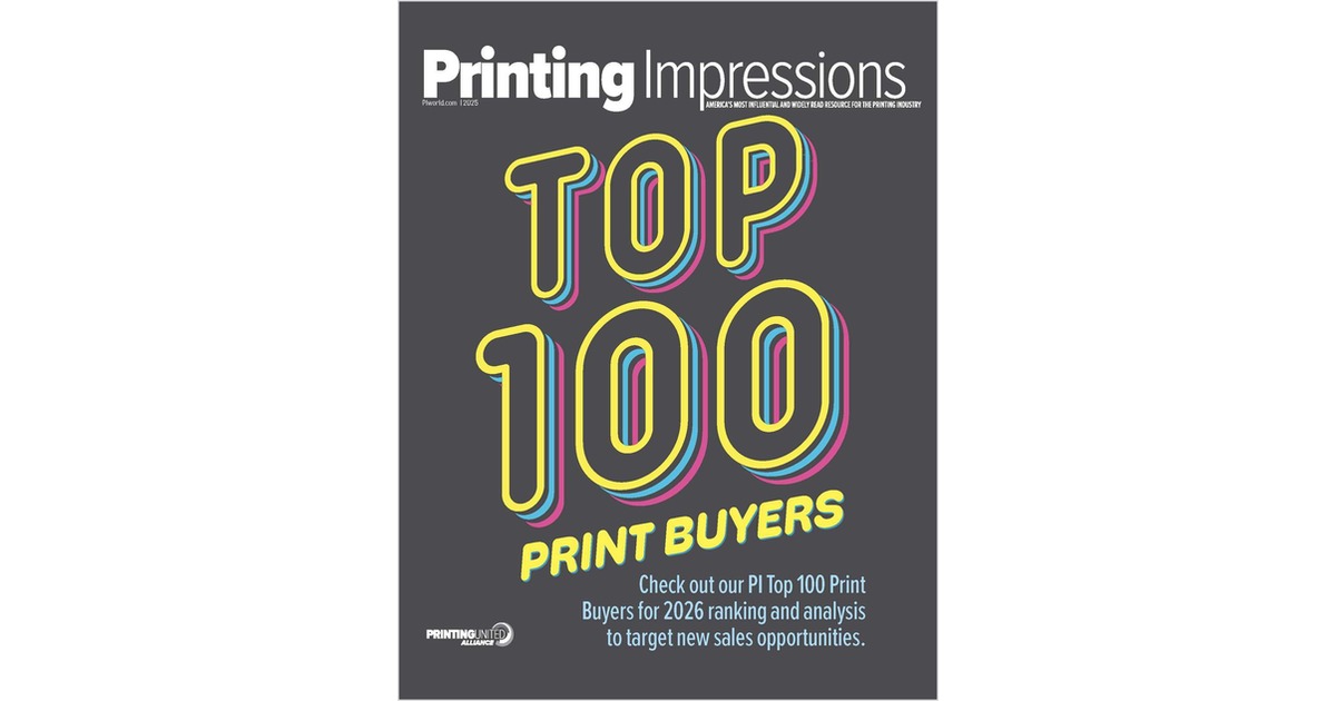 Top 100 Print Buyers Forecasted for 2026