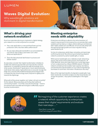 Waves Digital Evolution: Why wavelength solutions are dominant in digital transformation