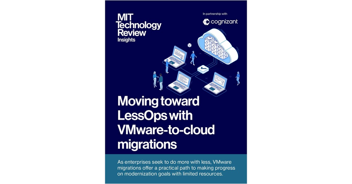 Moving toward LessOps with VMware-to-cloud migrations