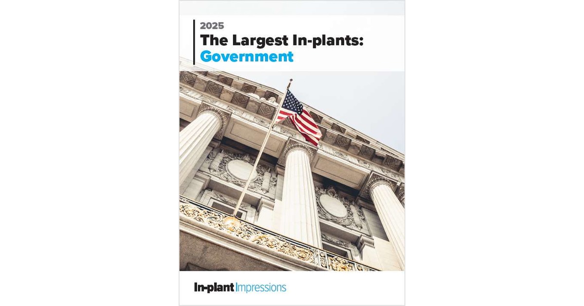 The Largest Government In-plants (2025)