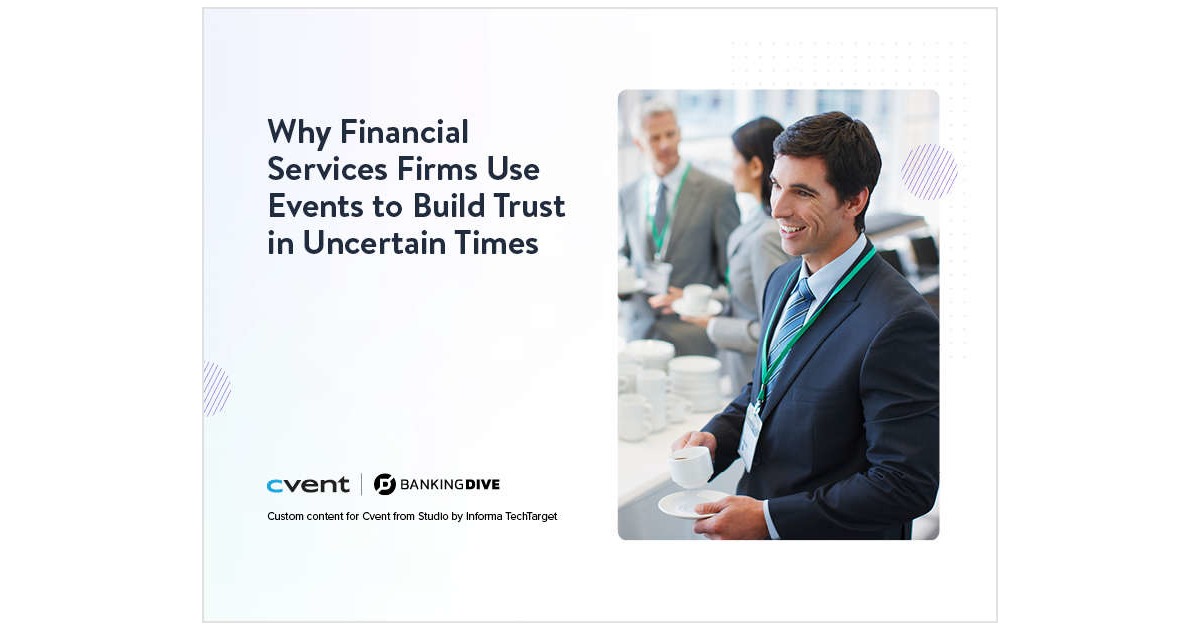 Why Events Are Pivotal for Today's Financial Services Firms