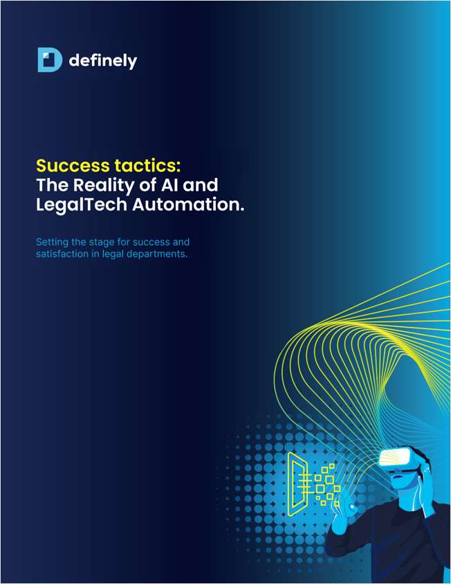 Success Tactics: The Reality of AI and LegalTech Automation