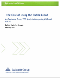 The Cost of Using the Public Cloud