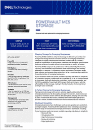 PowerVault ME5 Virtualization Solution Brief