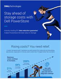 Stay ahead of costs with PowerStore