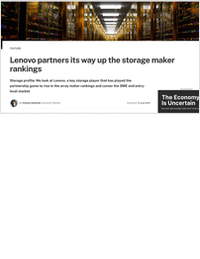 Lenovo Partners Its Way Up The Storage Maker Rankings