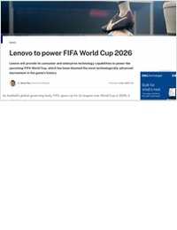 Lenovo to power FIFA World Cup 2026