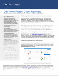 Dell PowerProtect Cyber Recovery