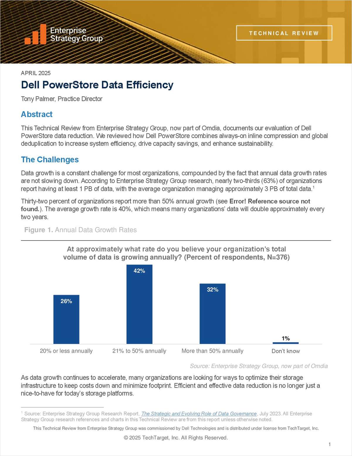Dell PowerStore Data Efficiency