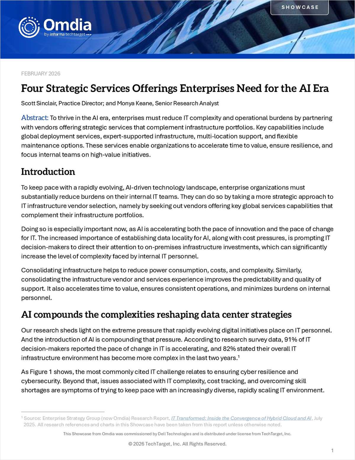 Four Strategic Services Offerings Enterprises Need for the AI Era