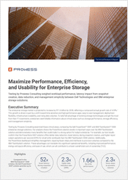 Maximize Performance, Efficiency, and Usability for Enterprise Storage