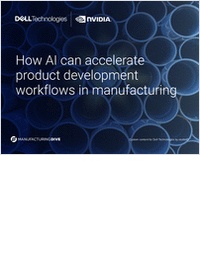 How AI can accelerate manufacturers' product development workflows