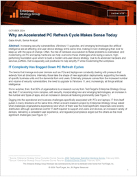 Why an Accelerated PC Refresh Cycle Makes Sense Today