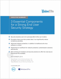 Build a Strong End User Security Strategy with These 3 Components