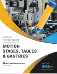 Motion Stages, Tables & Gantries Design Guide