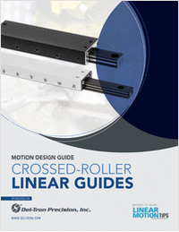 Motion Design Guide: CROSSED-ROLLER LINEAR GUIDES