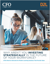 WHY AREN'T YOU INVESTING  STRATEGICALLY IN THE FUTURE  OF YOUR WORKFORCE?