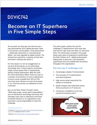 Become an IT Superhero in Five Simple Steps