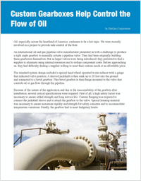 Custom Gearboxes Help Control the Flow of Oil