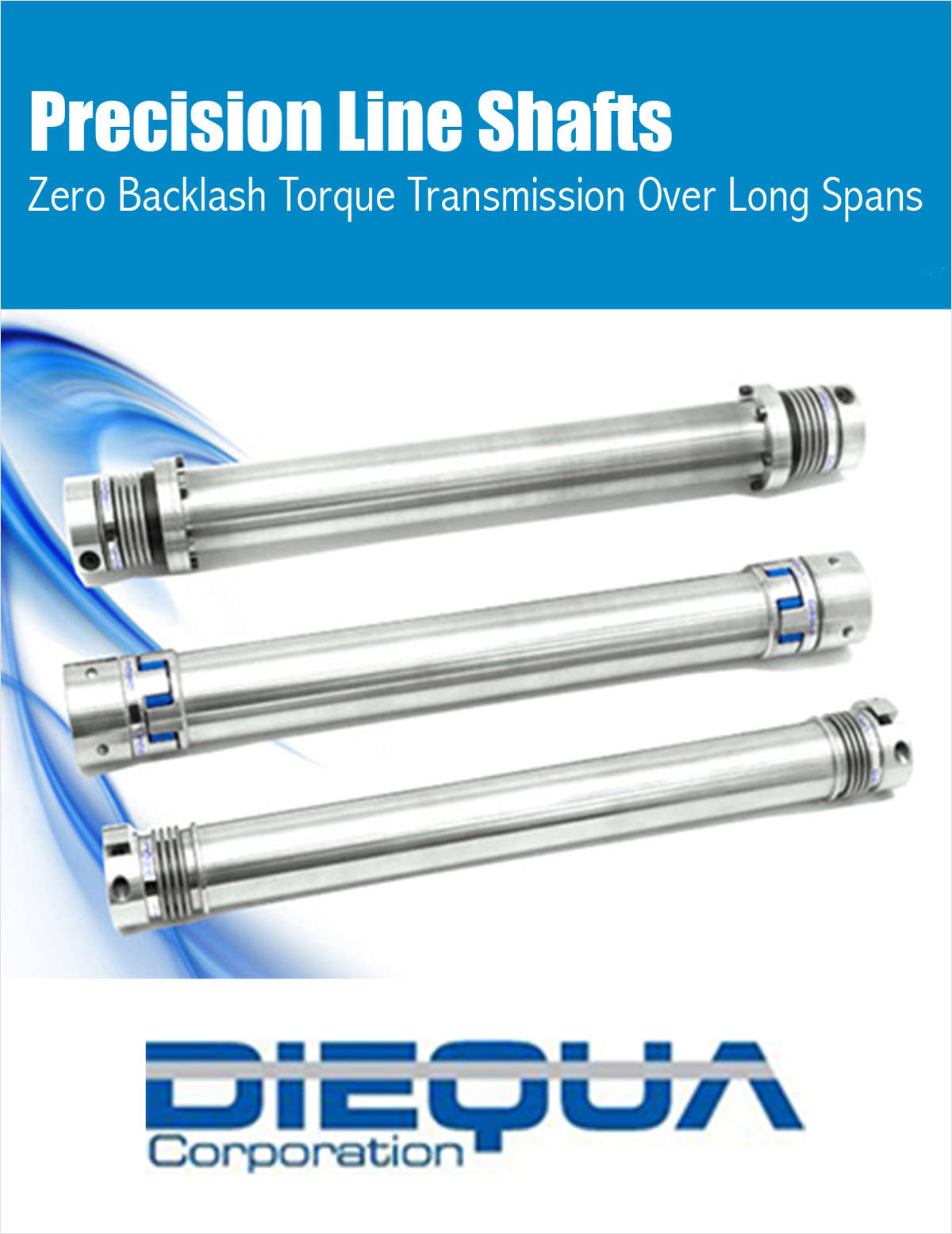 Simpler, Faster and More Efficient: Precision Line Shafts