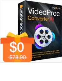VideoProc Converter AI V6.4 ($78.90 Value) Free for a Limited Time