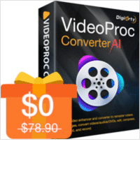 Easter Giveaway -- Get VideoProc Converter AI V6.8 ($78.90 Value) FREE for a Limited Time