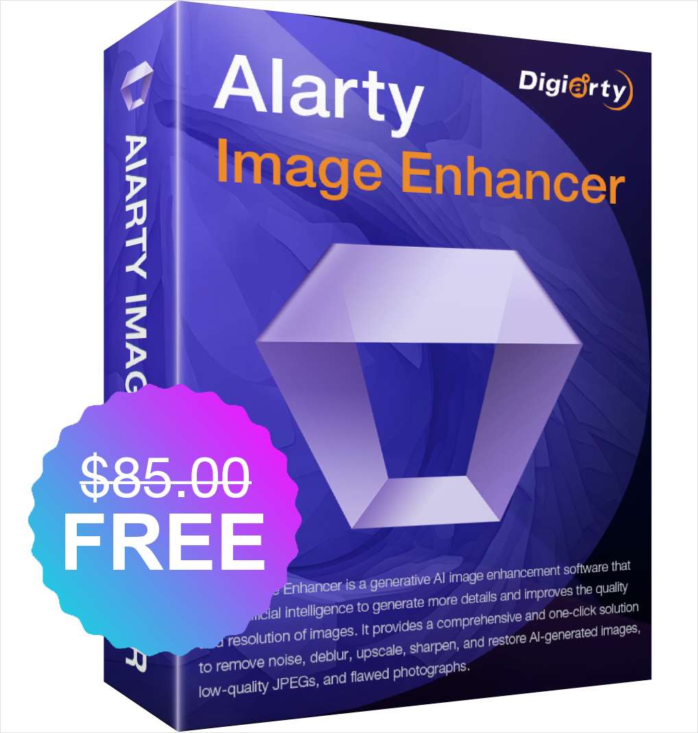 

Aiarty Image Enhancer for PC/Mac ($85 Value) FREE for a Limited Time



Get Aiarty Image Enhancer to restore and upscale images to 32K with more details. Make your images and photos larger, sharper and clearer with AI. Learn More >