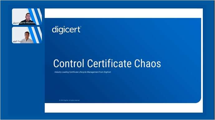Control the Chaos: Simplify Your Certificate Landscape