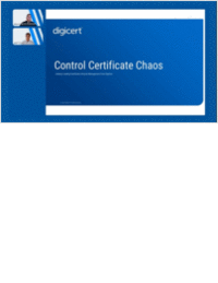 Control the Chaos: Simplify Your Certificate Landscape