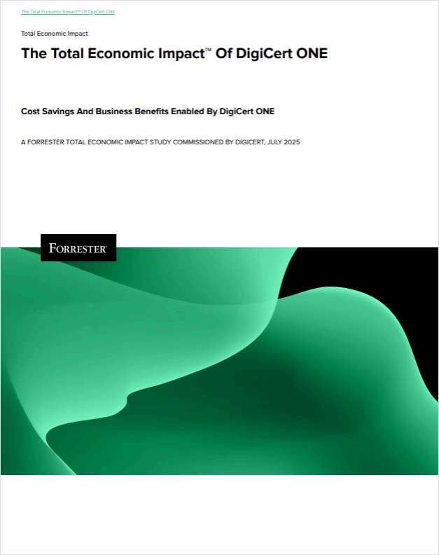 TEI Report: The Total Economic Impact of DigiCert ONE