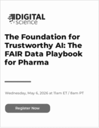 The Foundation for Trustworthy AI: The FAIR Data Playbook for Pharma